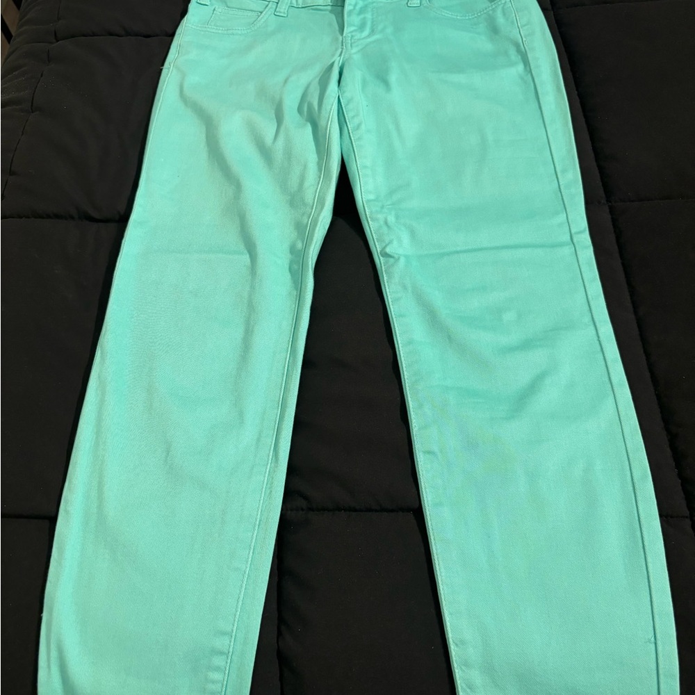 Vibrant Aqua Pants